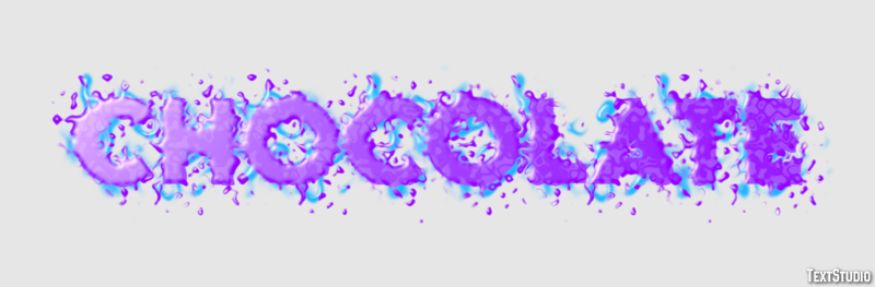 Chocolate Effet de Texte