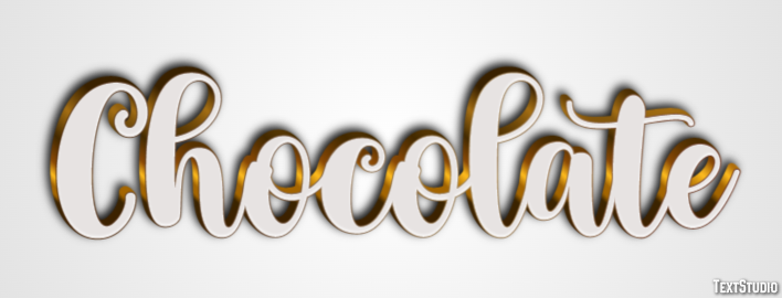 Chocolate Text Effect