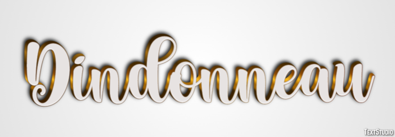 Dindonneau Effet de Texte