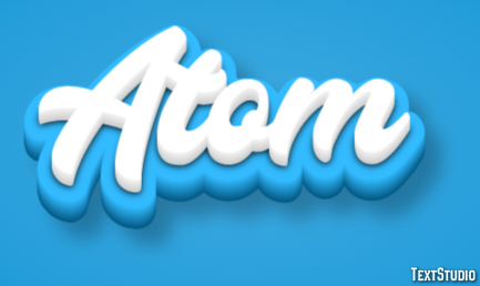 Atom Text Effect