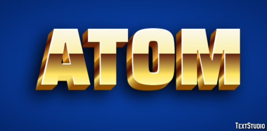 Atom Text Effect