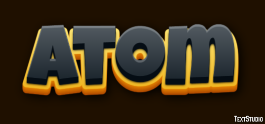 Atom Text Effect