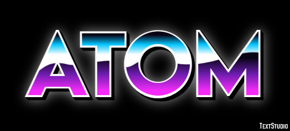Atom Text Effect