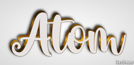 Atom Text Effect