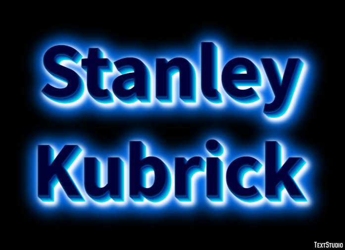 Stanley Kubrick Efecto de Texto