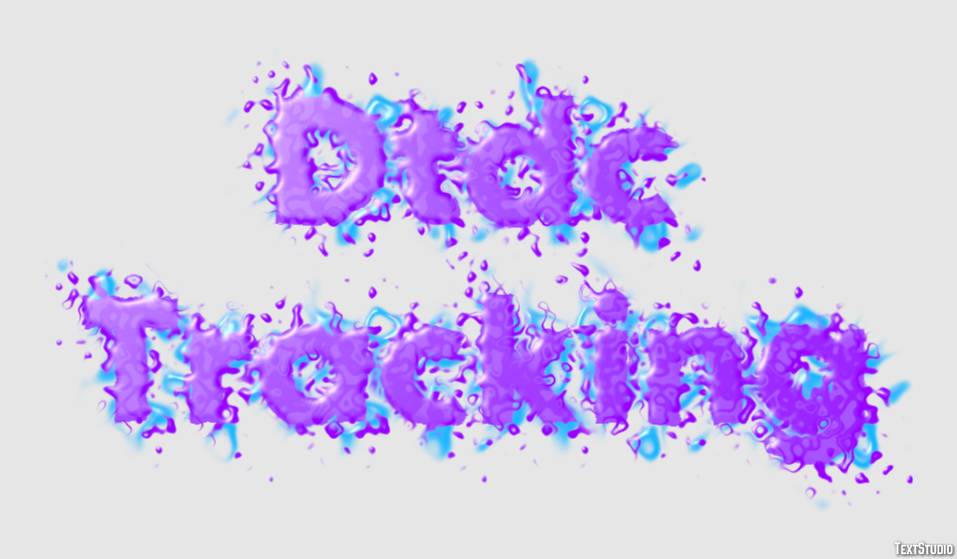 Dtdc Tracking Tekst effect
