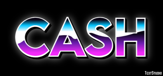 Cash Text Effect