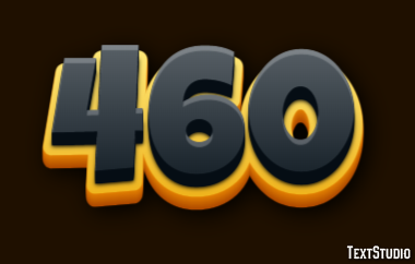 460 Text Effect