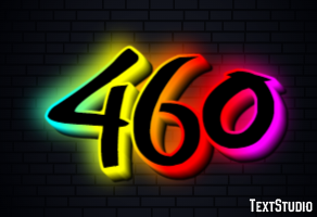 460 Text Effect