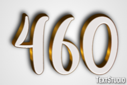 460 Text Effect