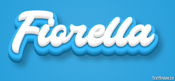 Fiorella Effetto testo