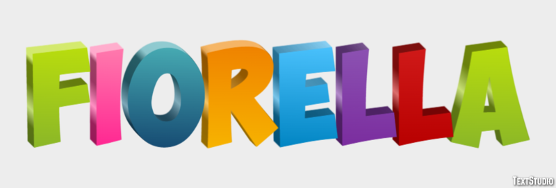 Fiorella Effetto testo