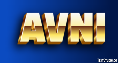 Avni Texteffekt