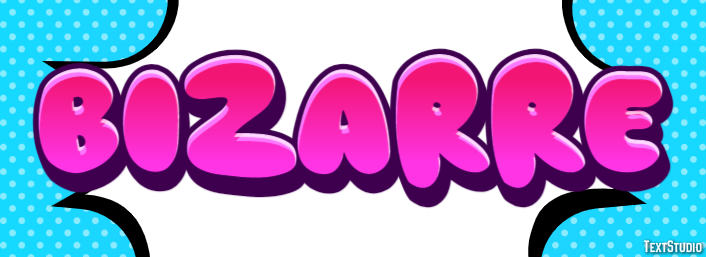 Bizarre Effet de Texte