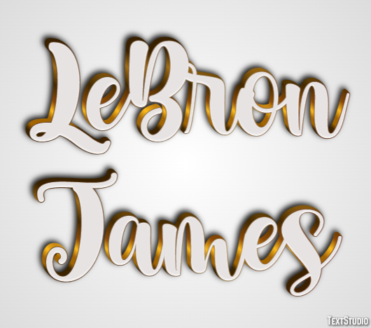 LeBron James Efekt tekstowy