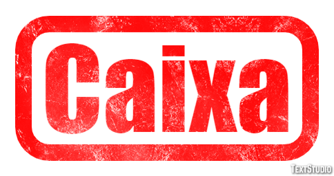 Caixa Efeito do texto