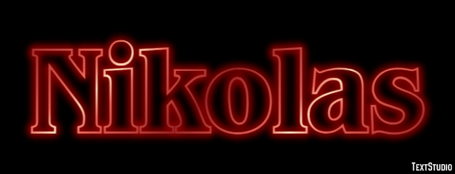 Nikolas Efekt tekstowy