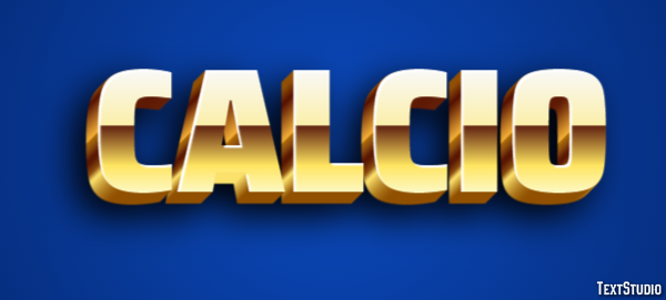 Calcio Efeito do texto