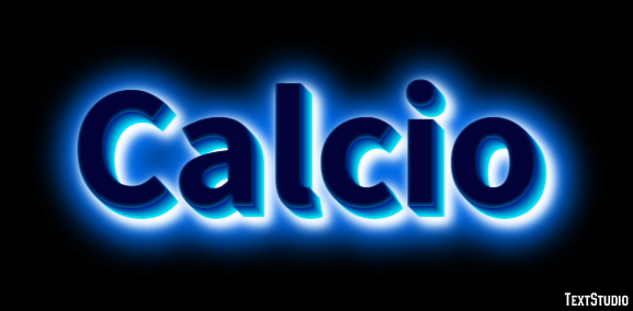 Calcio Effetto testo