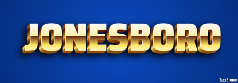 Jonesboro Text Effect