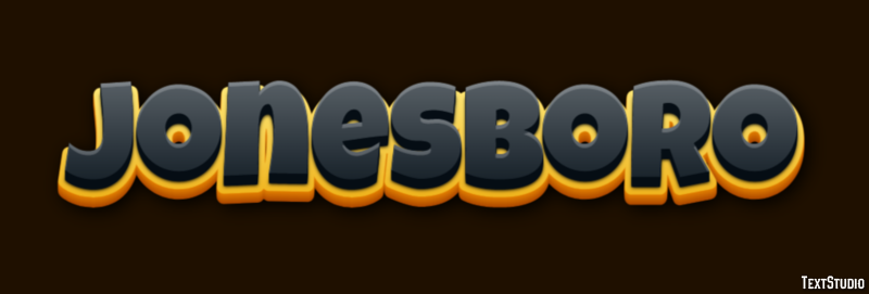 Jonesboro Text Effect