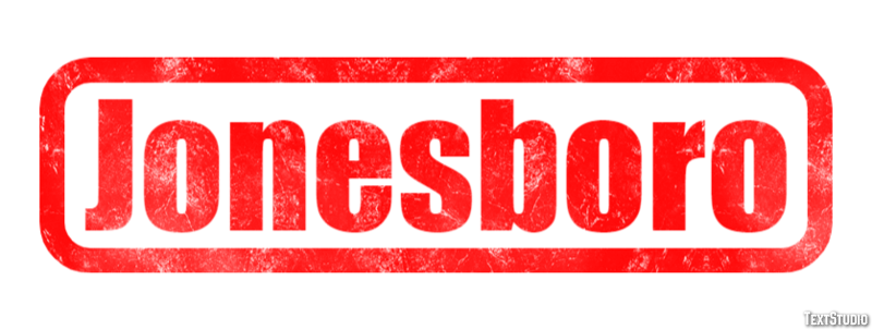 Jonesboro Text Effect