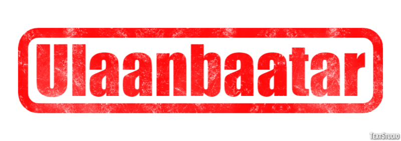 Ulaanbaatar Efekt tekstowy
