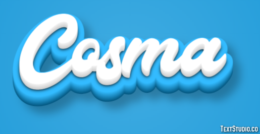Cosma Effetto testo