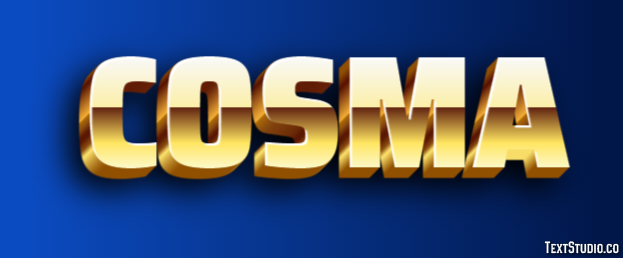 Cosma Effetto testo
