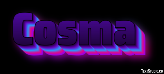 Cosma Effetto testo