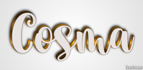 Cosma Effetto testo