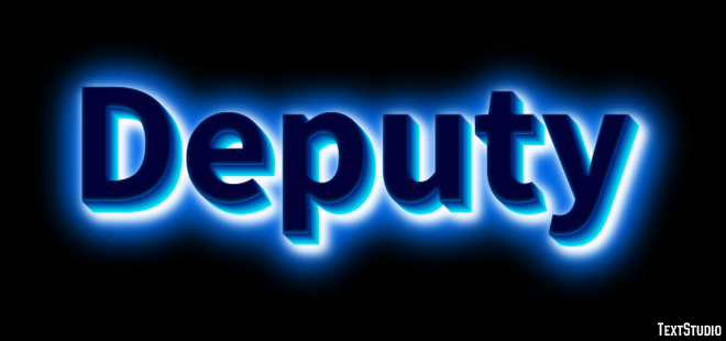 Deputy Text Effect