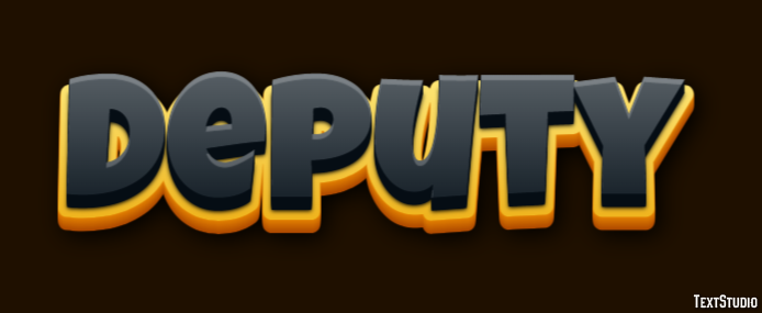 Deputy Text Effect