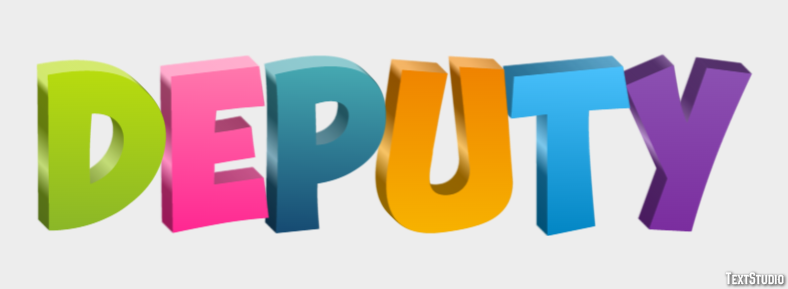 Deputy Text Effect