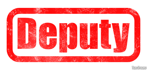 Deputy Text Effect