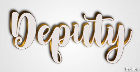 Deputy Text Effect