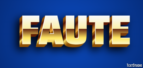 Faute Effet de Texte