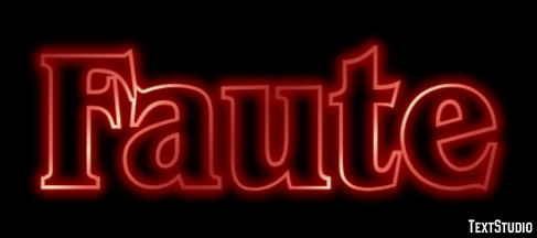Faute Effet de Texte