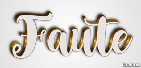 Faute Effet de texte