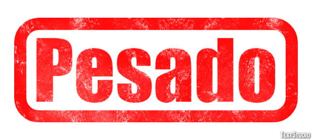 Pesado Texteffekt