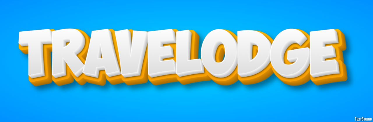 Travelodge Efeito de texto