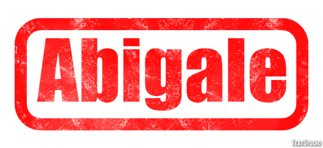 Abigale Text Effect