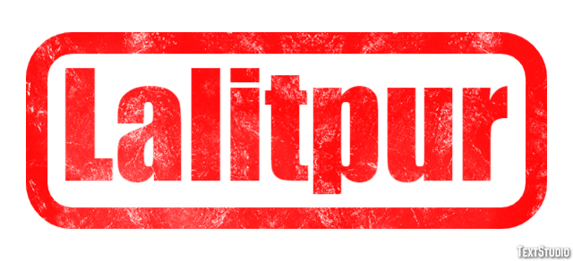 Lalitpur Efekt tekstowy