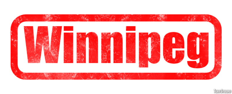 Winnipeg Efekt tekstowy