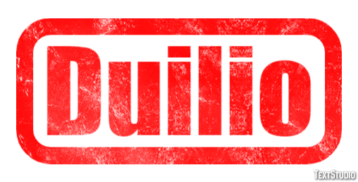 Duilio Effetto testo