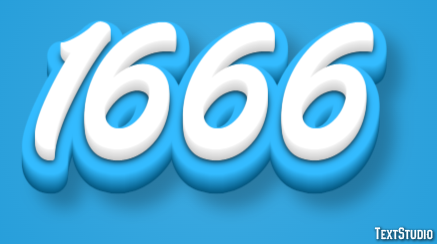 1666 Efekt tekstowy