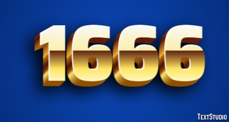 1666 Efekt tekstowy