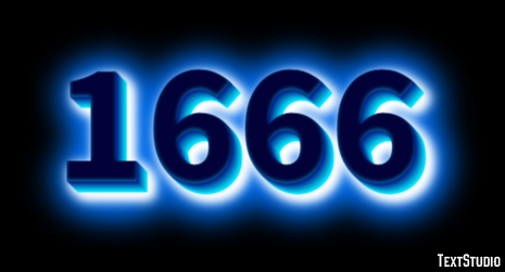 1666 Texteffekt