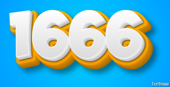 1666 Efekt tekstowy