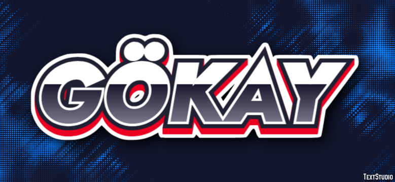 Gökay Efecto de Texto